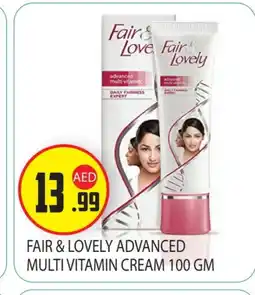 Baniyas Spike Hypermarket FAIR & LOVELY Face cream offer