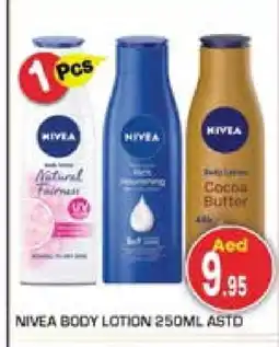 Baniyas Spike Hypermarket Nivea Body Lotion & Cream offer