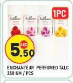 Baniyas Spike Hypermarket Enchanteur Talcum Powder offer