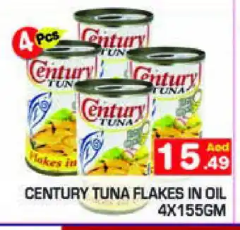 Baniyas Spike Hypermarket CENTURY Tuna - Canned offer