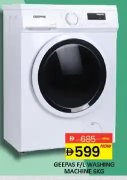 Mango Hypermarket LLC GEEPAS Washer / Dryer offer