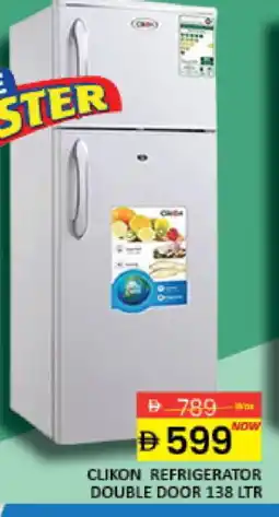 Mango Hypermarket LLC CLIKON Refrigerator offer