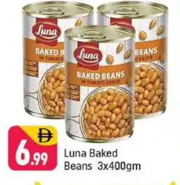 Shaklan LUNA Baked Beans offer