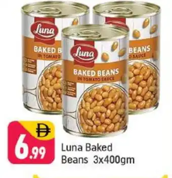 Shaklan LUNA Baked Beans offer