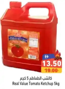Aswaq Ramez Real Value Tomato Ketchup offer