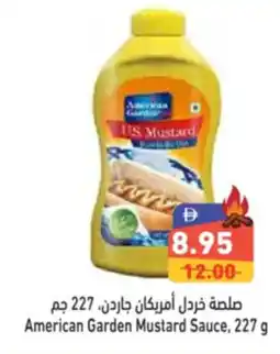 Aswaq Ramez American Garden Mustard Sauce offer