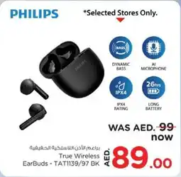 Nesto True Wireless Ear Buds TAT1139/97 BK offer