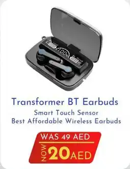 Nesto Transformer BT Earbuds offer