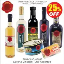 Nesto Lorena vinegar tuna offer