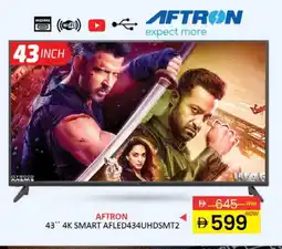 Al Madina AFTRON Smart TV offer