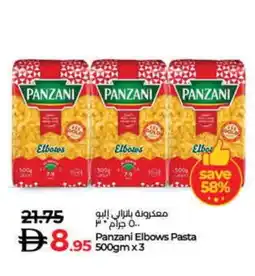 Lulu Hypermarket PANZANI Pasta offer
