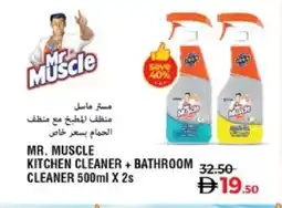 Lulu Hypermarket MR. MUSCLE Toilet / Drain Cleaner offer