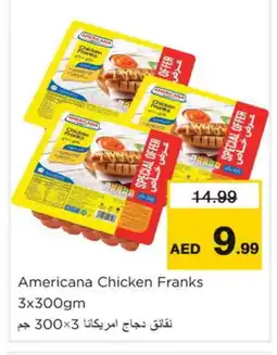 Nesto AMERICANA Chicken Sausage offer