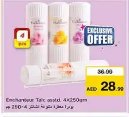 Nesto Enchanteur Talcum Powder offer