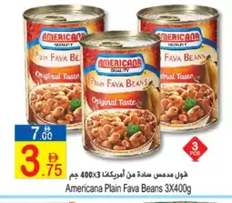 Sun and Sand Hypermarket AMERICANA Fava Beans offer