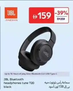 Carrefour JBL Bluetooth Headphones tune 720 offer