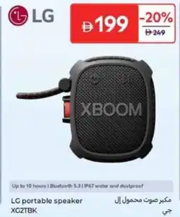 Carrefour LG portable speaker XG2TBK offer
