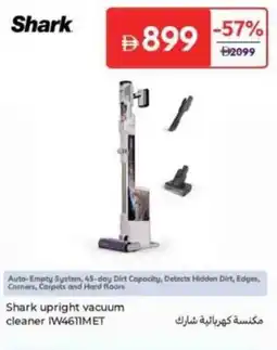 Carrefour Shark upright vacuum cleaner IW4611MET offer