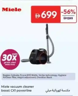 Carrefour Miele vacuum cleaner boost CXI powerline offer