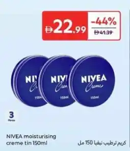Carrefour Nivea Moisturising Creme Tin offer