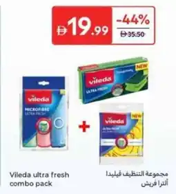Carrefour Vileda ultra fresh combo pack offer