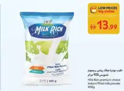 Carrefour Milk Rich premium choice instant filled milk powder offer
