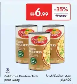 Carrefour California Garden chick peas offer
