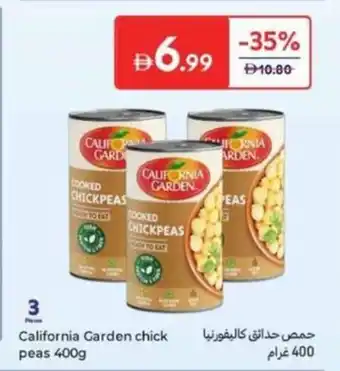 Carrefour California Garden chick peas offer