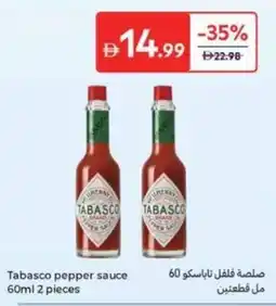 Carrefour Tabasco pepper sauce offer