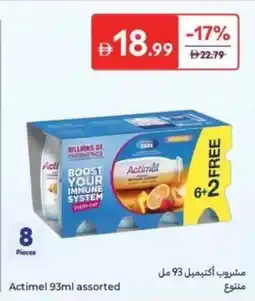 Carrefour Actimel assorted offer