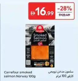 Carrefour Carrefour smoked salmon Norway offer