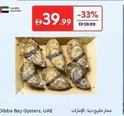 Carrefour Dibba Bay Oysters offer