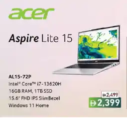 Lulu Hypermarket ACER Laptop offer