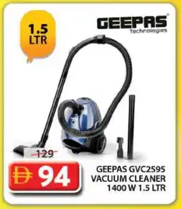 Grand Hyper Market GEEPAS Vacuum Cleaner offer