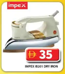 Grand Hyper Market IMPEX Ironbox offer