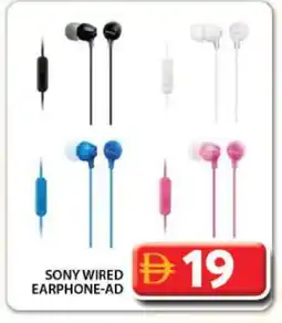 Grand Hyper Market SONY Earphone offer