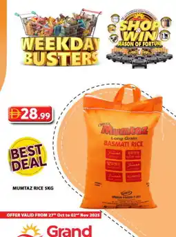 Grand Hyper Market mumtaz Basmati / Biryani Rice offer