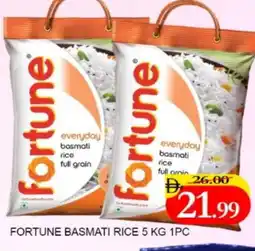 Mango Hypermarket LLC FORTUNE Basmati / Biryani Rice offer