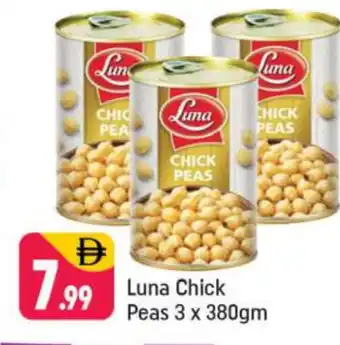 Shaklan LUNA Chick Peas offer