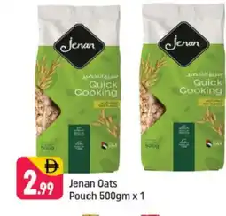 Shaklan JENAN Oats offer