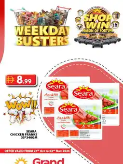Grand Hyper Market SEARA Chicken Franks offer