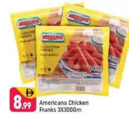 Shaklan AMERICANA Chicken Franks offer