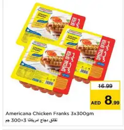 Nesto AMERICANA Chicken Franks offer