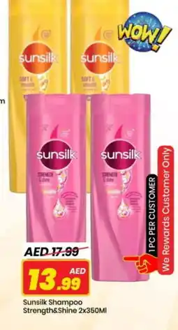 Mark & Save SUNSILK Shampoo / Conditioner offer
