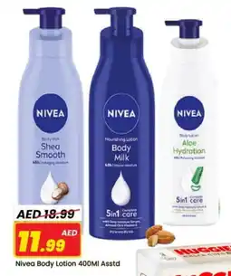 Mark & Save Nivea Body Lotion & Cream offer