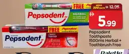 Mark & Save PEPSODENT Toothpaste offer