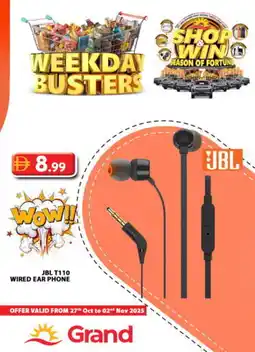 Grand Hyper Market JBL Earphone offer