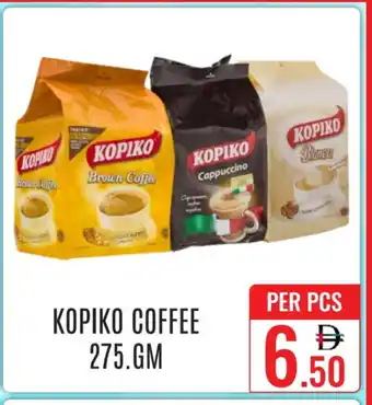 Day Star Department Store KOPIKO Coffee offer