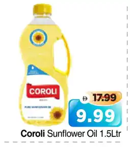 Al Madina Hypermarket COROLI Sunflower Oil offer