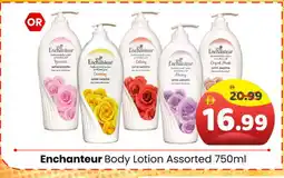 Al Madina Hypermarket Enchanteur Body Lotion & Cream offer